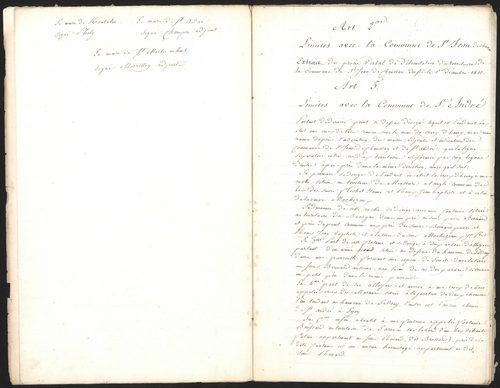 Saint-André-la-Côte, 18 novembre 1811.