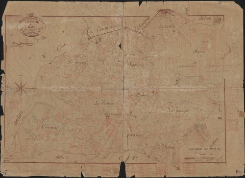 Section B feuille n°1 : croquis n°2.
