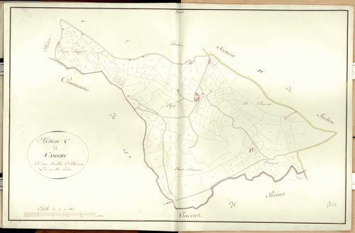 Section C dite Cambry et Chatellus, feuille n°1.