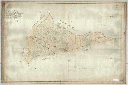 Section E dite de Montalan, feuille n°2.
