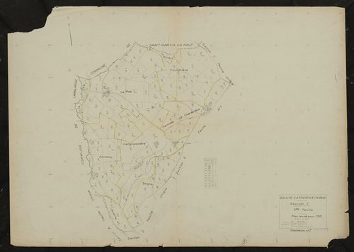 Section E feuille 2 (ancienne section H 2e feuille).