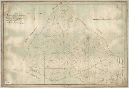 Section E dite de Montalan, feuille n°1.
