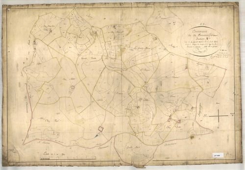 Section A dite la Pra et Vial, feuille unique (parcelles 1-267).