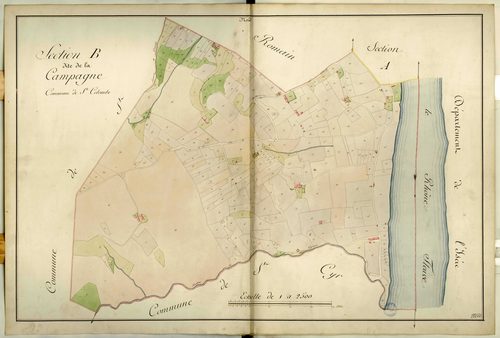 Section B, feuille unique.