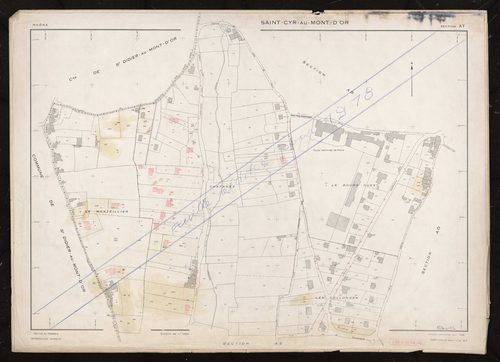 Section AT. Feuille renouvelée pour 1966. Rééditée pour 1978.