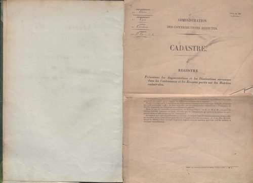 État de sections.