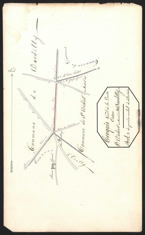 Saint-Didier-au-Mont-d'Or, 24 avril 1824.