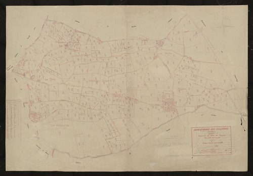 Section A dite de Buyon feuille unique. Plan révisé pour 1948.