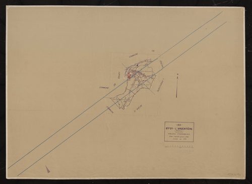 Tableau d'assemblage (TA). Cadastre révisé pour 1932. Réédition pour 1977.