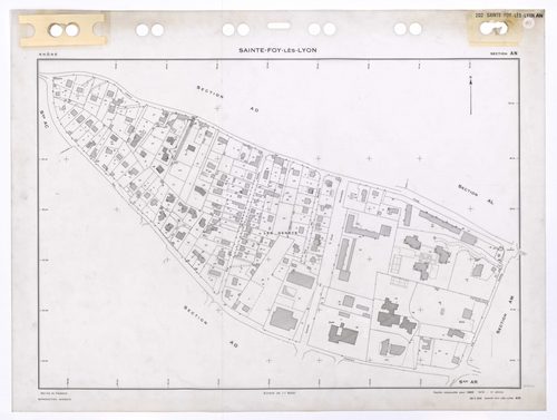 Section AN. Feuille renouvelée pour 1968. 3e édition à jour pour 1979.