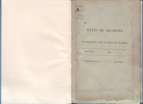 État de sections.
