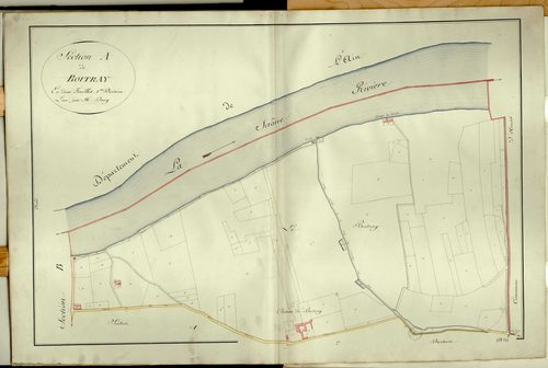 Section A dite de Boitray, feuille n°1.