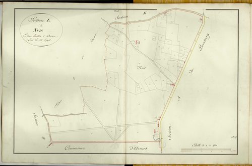 Section L dite du Bois-Tarron, feuille n°2.