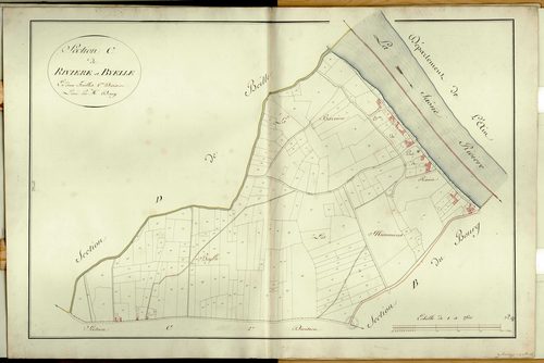 Section C dite de Beylle, feuille n°1.