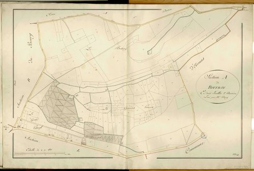 Section A dite de Boitray, feuille n°2.