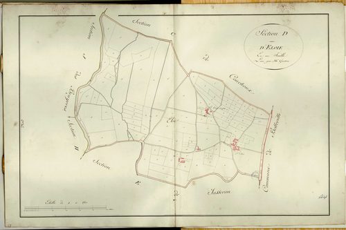 Section D dite d'Eloi, feuille unique.