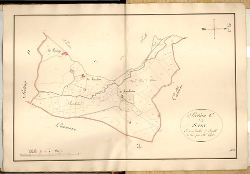 Section C dite de Sany, feuille n°2.