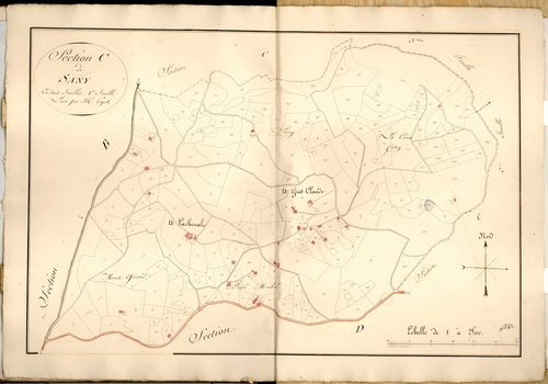 Section C dite de Sany, feuille n°1.