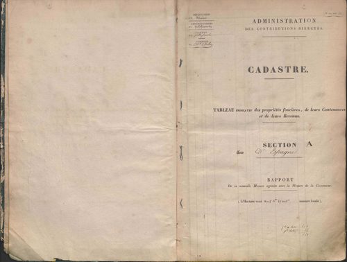 État de sections.