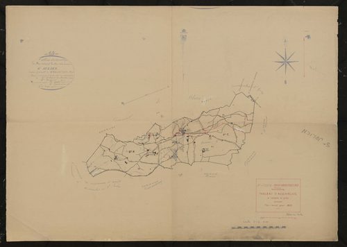 Tableau d'assemblage (TA). Plan révisé pour 1935.