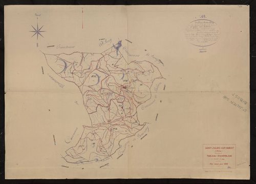 Tableau d'assemblage (TA). Plan révisé pour 1938.