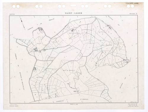 Section AI. Feuille renouvelée pour 1963. Edition à jour pour 1985.