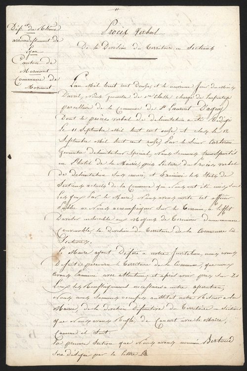 Saint-Laurent-d'Agny, 11 septembre 1811.