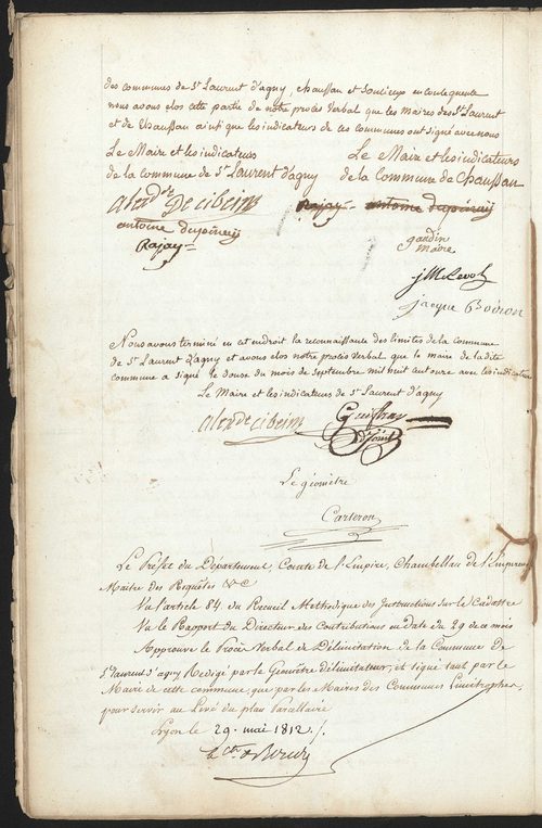 Saint-Laurent-d'Agny, 11 septembre 1811.