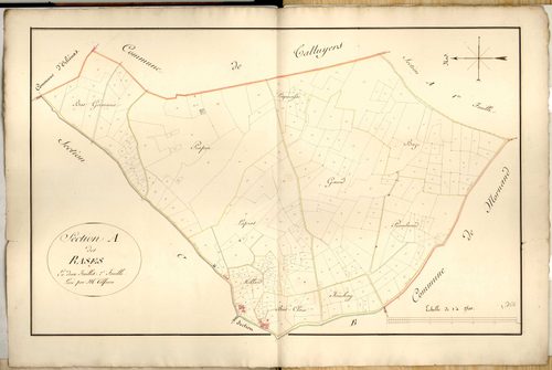 Section A dite de Bertoud, feuille n°2.