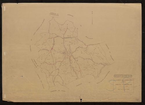 Tableau d'assemblage (TA). Plan révisé pour 1948.
