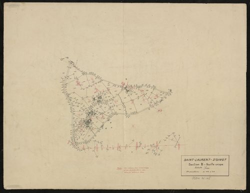 Section B feuille unique.
