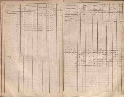 État de sections et matrice des propriétés foncières.