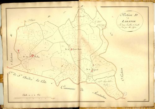 Section D dite de Labattie, feuille n°2.