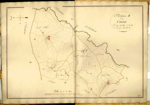 Section K dite du Chier, feuille n°2.