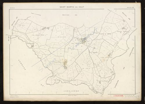 Section AN. Feuille renouvelée pour 1957.