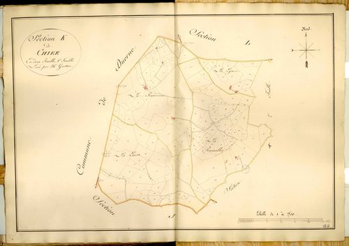 Section K dite du Chier, feuille n°1.