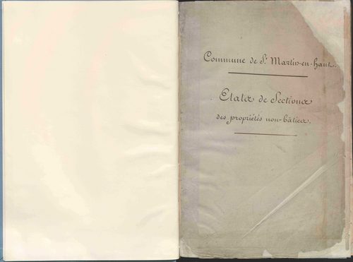 Section A dite de Thevenon, section B dite de Basse-Cour, section C dite de Rochefort, section D dite de Labatie, section E dite des Flaches, section F dite de Chavigneux, section G dite du Mousel, section H dite de Vernières.