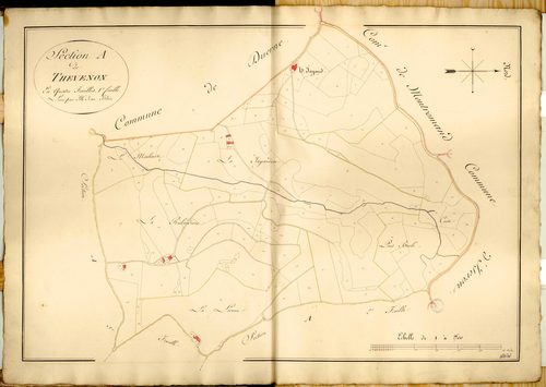 Section A dite du Thevenon, feuille n°1.