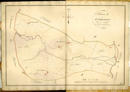 Section L dite d'Ardaison, feuille unique.