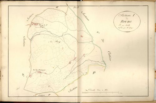 Section I dite du Bourg, feuille unique.