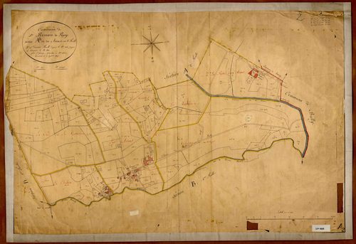 Section A des Arnas, feuille n°1 (parcelles 106-331).