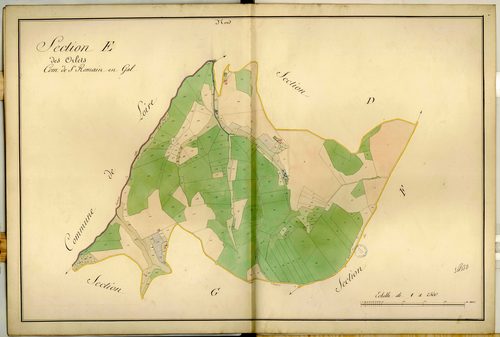 Section E dite des Orlets, feuille unique.