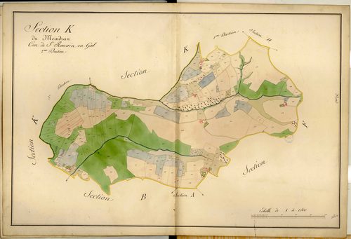 Section K dite du Meindran, feuille n°2.