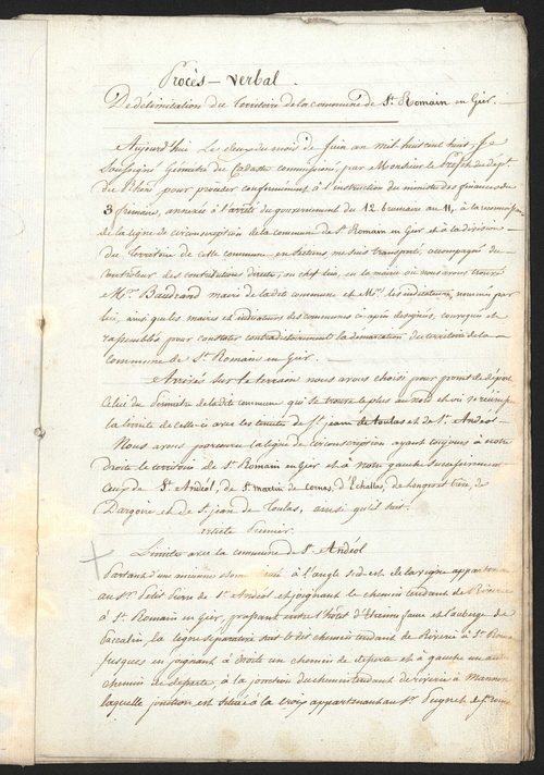 Saint-Romain-en-Gier, 2 juin 1808.