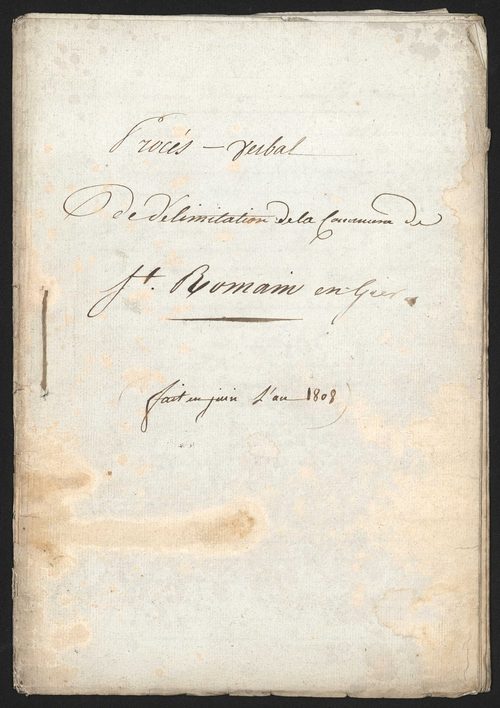Saint-Romain-en-Gier, 2 juin 1808.