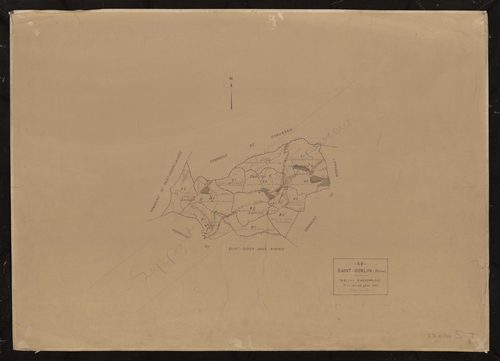Tableau d'assemblage. Plan révisé pour 1932.