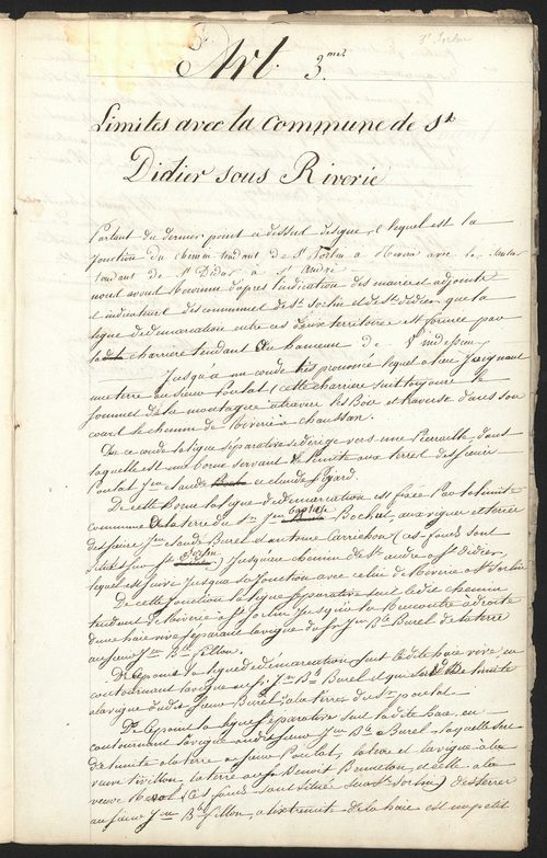 Saint-Sorlin, 3 décembre 1811.