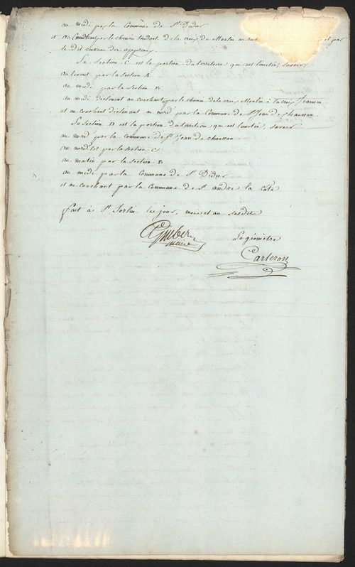 Saint-Sorlin, 3 décembre 1811.