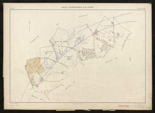 Section AB. Feuille renouvelée pour 1959. Réédition 1977.