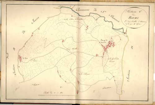 Section C, feuille n°1.